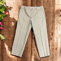 NWT Loft Women&#39;s The Riviera Slim Leg Pants Beige Tan Size 10P professio... - $29.69