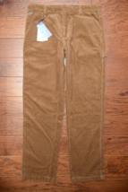 Lacoste LIVE HH1221 $135 Men's Brown Corduroy Cotton Chino Pants W38 L34 - $54.99