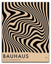 Mid Century Modern Bauhaus Wall Art - 11X14&quot; Unframed Print - Abstract Wall - £25.35 GBP