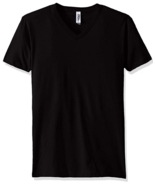 Marky G Apparel Men&#39;s Cotton V-neck T-Shirt Black Size Large NWT - £7.10 GBP