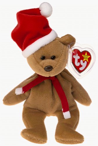 Ty Beanie Babies - 1997 Holiday Teddy Bear - $8.59