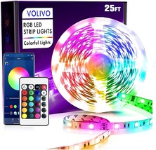 Volivo Smart Rgb Led Strip Lights 25Ft, App Controlled Bluetooth, Home D... - $41.96
