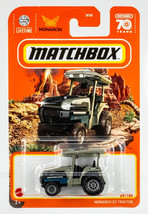 Matchbox  Monarch EV Tractor GREY BLUE 2023 Matchbox #69 - $8.81