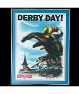 Ky Derby Daily Racing Form Art Print Pierre Bellocq Signed PEB Derby Day... - $420.44 CAD