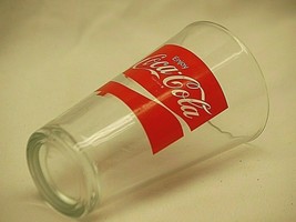 Coca Cola Coke Label Decal Cooler Glass Tumbler Libbey Glass Company - £19.70 GBP