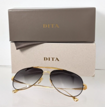 New Authentic Dita Sunglasses Flight 004  7804 H Black Gold 61mm Made in Japan - £311.49 GBP