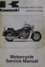 2003 Kawasaki Vulcan 1600 Classic VN1600 Service Manual OEM 99924-1309-01 - $29.94