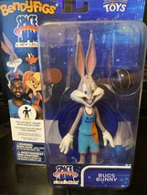 Space Jam A New Legacy Bendyfigs 7&quot; Bugs Bunny Figure NEW - £30.40 GBP