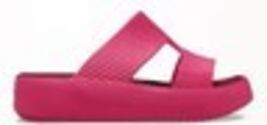 Crocs Getaway Groove Platform H-Strap Womens Dragonfruit Sandals!!(8) - $41.80