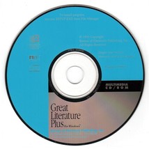 Great Literature Plus For Windows (PC-CD-ROM, 1993) - New Cd In Sleeve - £3.18 GBP