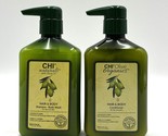 CHI Naturals/Oilve Oil Hair &amp; Body Shampoo-Body Wash &amp; Conditioner 11.5 ... - £33.29 GBP