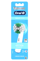 Oral B Daily Clean 3 Pack of Replacement Brush Heads - $11.87