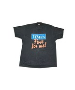 Vintage The Times &quot;First For Me&quot; Indie Band FOTL Single Stitch Black Tee... - €49,50 EUR