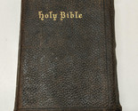 Holy Bible Self-Pronouncing S.S. Teachers Combination Fine Art Edition 1902 - $39.55