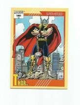 Thor Super Heroes 1991 Marvel Entertainment Marvel Comics Card #48 - £7.58 GBP