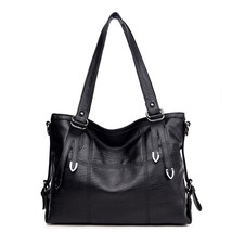 SMOOZA Womens PU Leather Handbags Designer Fashion Soft Shoulder Bags for Women  - £31.43 GBP