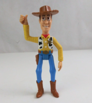 Vintage 1996 Disney/Pixar Toy Story Woody 6&quot; Burger King Toy Works - £3.03 GBP