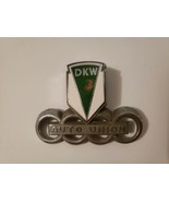 Vintage Original DKW Schnellaster AUTO UNION Enameled Hood Crest Badge E... - £103.75 GBP