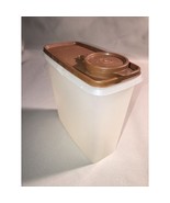 Vintage Tupperware Cereal Storage Container Keeper 469-5 with Brown Lid ... - $9.75