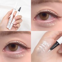 1PCS Eyeshadow Pencil  Glitter Face Makeup Highlighter Lasting Matte Lying Silkw - £21.86 GBP