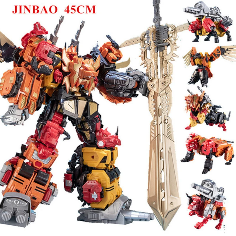 JinBao Predaking Devastator Transformation Model Robot 5 IN 1 Action Figure - £159.29 GBP+