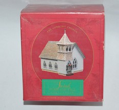 1994 Hallmark Sarah Plain &amp; Tall Country Church 1 of 5 Ornament in Box XPR9450 - £5.44 GBP