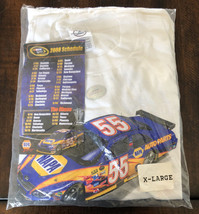 NASCAR 55 Michael Waltrip Napa 2008 Sprint Cup Commemorative T-Shirt XL Bagged - £14.09 GBP