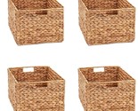 Large Foldable Rectangle Woven Wicker Basket Bins for Storage by Tradema... - $161.99