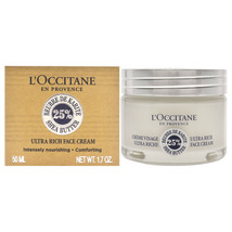 Shea Butter Ultra Rich Face Cream by LOccitane for Unisex - 1.7 oz Face Cream - £29.39 GBP