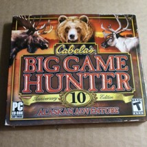 CD - Cabela&#39;s BIG GAME HUNTER 10th Anniversary Edition - Alaska Adventure - 2006 - £70.26 GBP