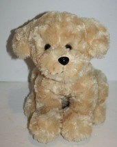 Circo Puppy Dog 10&quot; Sits Cream Swirl Curly Plush Stuffed Soft Toy Target 2009 - $11.65