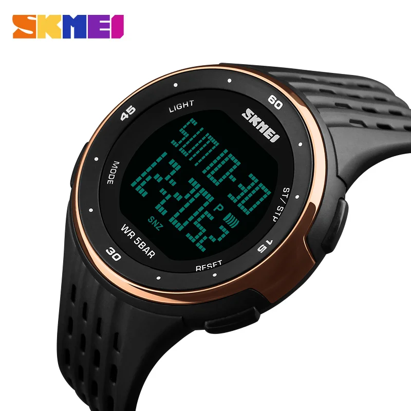  Outdoor   Men Women Waterproof LED    Mens Ladies Digital Clock  Masculino 1219 - £48.04 GBP