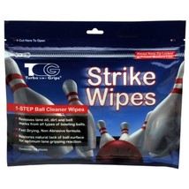 Turbo Strike Wipe Bowling Ball Cleaner Wipes 20 Sheet Zipper Pouch - $297.17 MXN