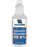 Isopropyl Alcohol 99.9% Anhydrous Laboratory Grade Highest Purity Quart ... - $182.33 MXN