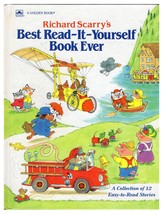 VINTAGE 1988 Richard Scarry Best Read It Yourself Book Ever Hardcover Book  - £11.89 GBP