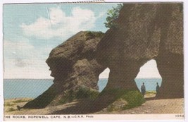 Postcard The Rocks Hopewell Cape Near Moncton New Brunswick - $2.13