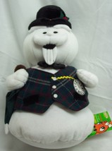 Large Rudolph Island Of The Misfit Toys Sam Snowman 13&quot; Plush Stuffed Animal Toy - £58.48 GBP