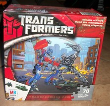 jigsaw puzzle transformers ages 5 and up 70 pieces nib - $11.50