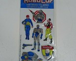 1990 Rand RoboCop Stickers Sealed Package of 8 Foil Decals - $5.81