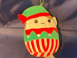 Squishmallows Bartie Elf Kellytoy 5&quot; Plush Stuffed Animal Mini Christmas Tree - £11.18 GBP