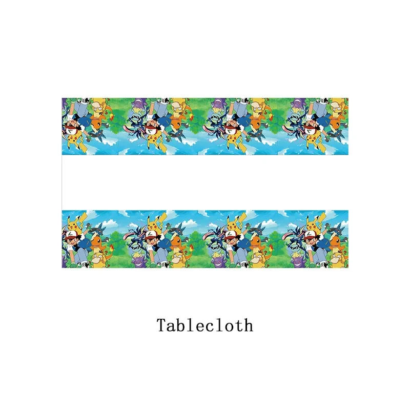 Tablecloth 1pcs Best Seller! Pokemon Themed Birthday Party - $12.95