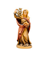 Shepherdess with Jug and Bread for Nativity scene Nativity Figurines  - $18.27 CAD