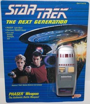 Star Trek: The Next Generation TV Galoob Toy Phaser 1988 MOC From SEALED Case - £23.19 GBP