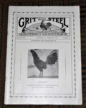 XRARE: Sept. 1945 Grit and Steel Magazine - cock fighting game fowls - £27.97 GBP