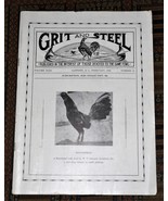 XRARE: Sept. 1945 Grit and Steel Magazine - cock fighting game fowls - $35.00