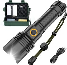Flashlights Rechargeable Flashlight High Lumens, 150000 Lumens Handheld Tactical - £23.19 GBP