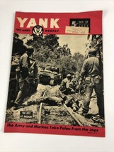 1944 WWII Army Yank Magazine Fighting at Palau 81st Division Mountain Ma... - $18.77