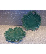 Marfield by Steubenville Toast Plates Speckled Blue - 2 Vintage 1940&#39;s - $36.90 CAD
