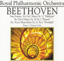 Royal Philharmonic Orchestra, Ludwig van Beethoven, Cristina Ortiz - Piano Sonat - £3.66 GBP