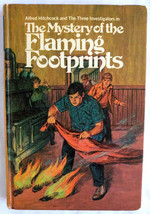 Alfred Hitchcock 3 Investigators Mystery of the Flaming Footprints HC 1971 1st - £39.74 GBP